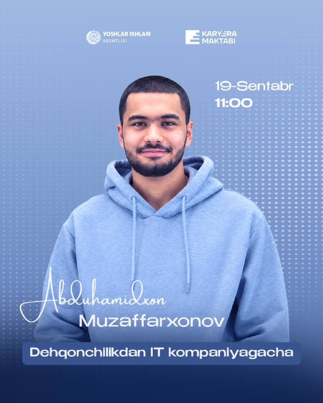 ⚡️Karyerangizni biz bilan boshlang! 4